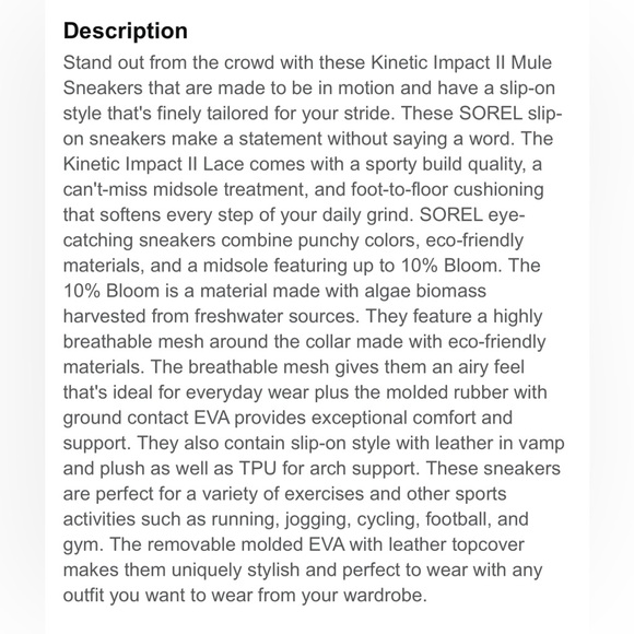 Sorel Women's Kinetic Impact II Mule Sneaker - Picture 14 of 14